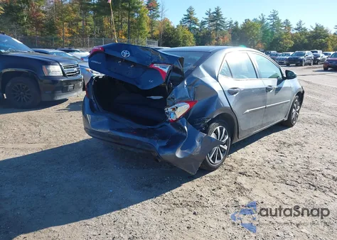 2018 Toyota Corolla Le z USA, uszkodzony, nr VIN 2T1BURHE5JC969754